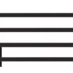 Aquecedor De Toalhas Thermo Square Preto Clean