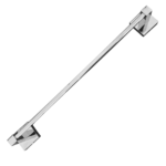 Toalheiro de 45cm Acabamento Quadrado em Latão - TM c - Imagem 2