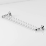 Toalheiro Duplo de 60cm Acabamento Redondo em Latão Cromado – TM176402 - Imagem 4