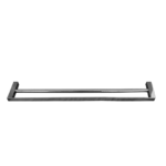 Toalheiro Slim Duplo em liga de cobre 60cm Cromado - TM 176403 - Imagem 2