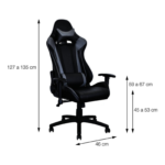 Cadeira Gamer São Paulo Tricolor SPFC 3318 - Imagem 4