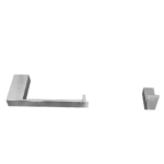 Kit 1 Papeleira 1 Cabide Slim Trendmetais - Imagem 3