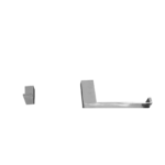 Kit 1 Papeleira 1 Cabide Slim Trendmetais - Imagem 2