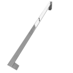 Toalheiro Slim em liga de cobre 45cm Cromado - TM 176203 - Imagem 2