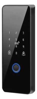 Fechadura Digital De Sobrepor Milre Advance 4000 Preta - Abertura Por Bluetooth, Biometria, Cartão, Senha E Chave Usb - Imagem 2