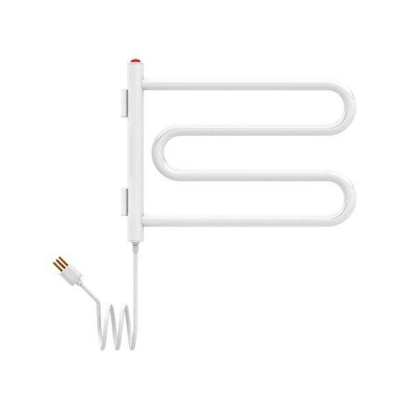 Toalheiro Térmico Articulado Compacto Branco ou Preto Seccare