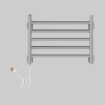 Aquecedor Toalhas Térmico Decorato Reto Inox Seccare - Imagem 2