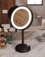 Espelho de Base com Aumento em 5x com Luz de Led E6590 Italy Line - Imagem 2