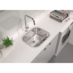 Tanque de Encaixe Tramontina Hera 30L Inox Polido 50x40 cm - Imagem 2