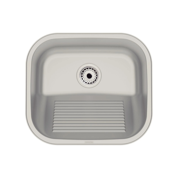 Tanque Encaixe Tramontina Hera Compact 19 Inox Escovado 40x35