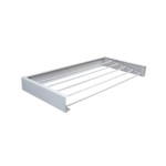 Varal de Parede Mágico Retrátil Oculto 120cm 7 Varetas