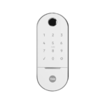 Fechadura Digital Lia BP para Porta Correr Branca Yale