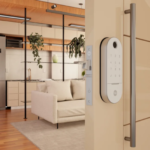 Fechadura Digital Lia BP para Porta Correr Branca Yale - Imagem 3