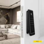 Fechadura Digital Gemini Mini com Biometria e Senha Yale - Imagem 3