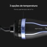 Escova Secadora Agile Glossy 3 em 1 Bivolt 1300W Elgin - Imagem 5