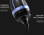 Escova Secadora Agile Glossy 3 em 1 Bivolt 1300W Elgin - Imagem 8