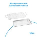 Churrasqueira BBQ Show - 1.800W Amplo Grill Controle de Temperatura 110Vou 220V - Elgin - Imagem 5