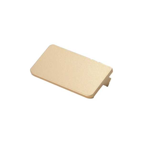 Puxador Traso 32mm Dourado Fosco Zen Design