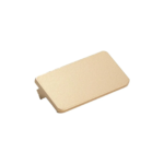 Puxador Traso 32mm Dourado Fosco Zen Design - Imagem 2