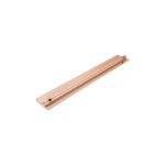 Puxador Traso 128mm Rose Brilhante Zen Design - Imagem 2