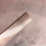 Puxador Traso 128mm Rose Escovado Zen Design - Imagem 3