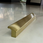 Puxador para Móvel Ken Gold Escovado 128mm Zen Design - Imagem 4