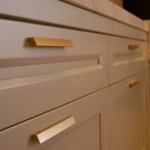 Puxador Ken Dourado Matte 128mm Zen Design - Imagem 4