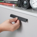 Puxador Ken Preto 128mm Zen Design - Imagem 4