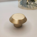 Puxador Disk P Dourado Matte Zen Design - Imagem 2