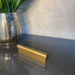 Puxador para Móvel Sorento 96mm Dourado Matte Zen Design - Imagem 3