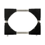 Base Suporte Giratório para Eletrodomésticos com Rodinhas Preto Kazalinda - Imagem 3