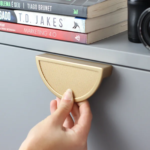 Puxador Paio 64mm Dourado Matte Zen Design - Imagem 4