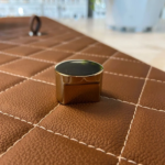 Puxador para Móvel Rádio Médio Gold Brilhante Zen Design - Imagem 2