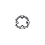 Puxador Rádio Médio Cromado Zen Design - Imagem 6