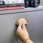 Puxador para Móvel Kitten 64mm Dourado Matte Zen Design