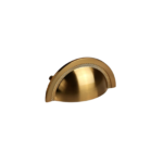Puxador Shell 64mm Red Gold Brilhante Zen Design