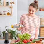 Kit 6 Galheteiros Vidro Inox 300ml - Azeite, Vinagre, Óleo Dosador - Imagem 3