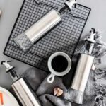 Kit 6 Galheteiros Vidro Inox 300ml - Azeite, Vinagre, Óleo Dosador - Imagem 4