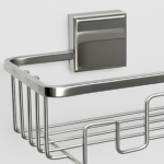 Suporte Organizador Para Shampoo Adesivo Fixare Cromado 2576 - Imagem 3