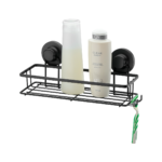 Suporte para Shampoo Faciliti com Ventosa Preto 0355 - Imagem 2