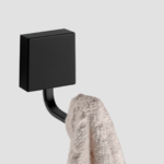 Kit Organizador de Banheiro Adesivo Fixare Preto 10071E - Imagem 8