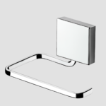 Kit Organizador de Banheiro Adesivo Fixare Cromado 10070E - Imagem 8