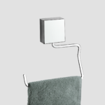 Kit Organizador de Banheiro Adesivo Fixare Cromado 10070E - Imagem 6