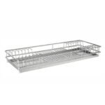Escorredor de Pratos Embutir 670x75x270mm Mód 700mm Cromado