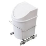 Lixeira Unitária De Base 12l Deslizante Inox Jomer 3317