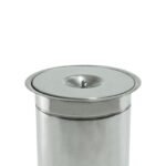 Lixeira de Embutir Em Inox Polido - 3 Litros - Imagem 2