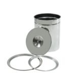 Lixeira de Embutir em Inox Polido 6 Litros - Imagem 4