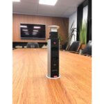 Torre Multiplug Retrátil KZI - 2 Tomadas + 2 USB - Embutir - Design Oculto - Imagem 3