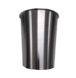 Cesto Lixeira de Embutir 8 Litros Inox Escovado E Alumínio NÃO Enferruja - Imagem 2