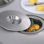 Lixeira De Embutir Com Balde Plástico e Tampa em Aço Escovado – 5 Litros - Imagem 3